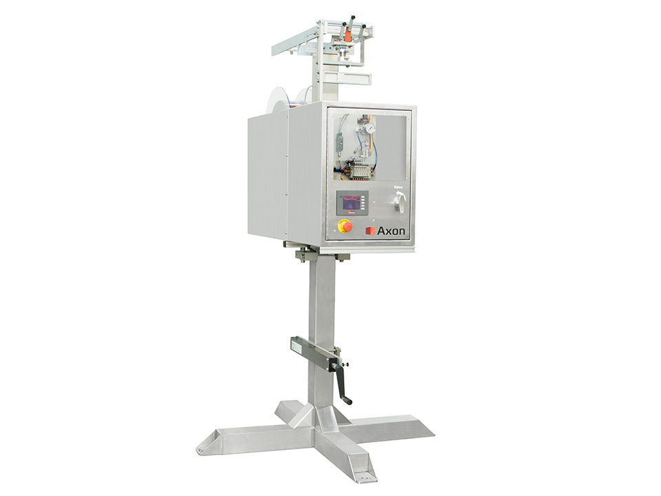 美国进口AXON套标机落地式料架