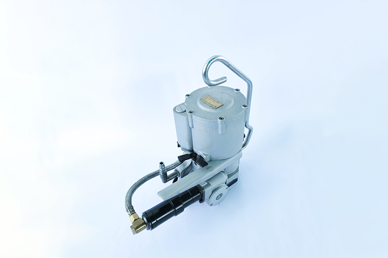 气动钢带无锁扣扎捆机QWK-16/19A-打包机活塞