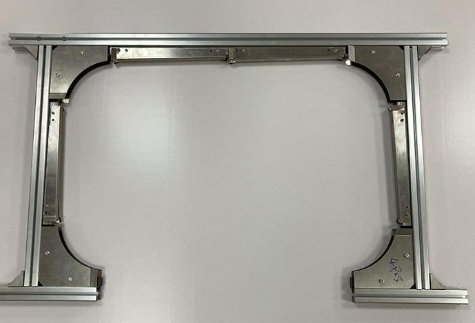 自动打包机送带槽