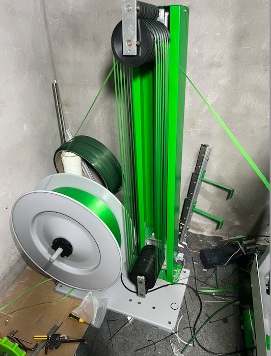 打包机设备零件-送带槽-打包机传送带盘