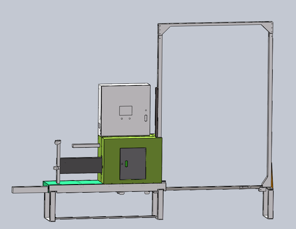 自动栈板穿剑式打包机